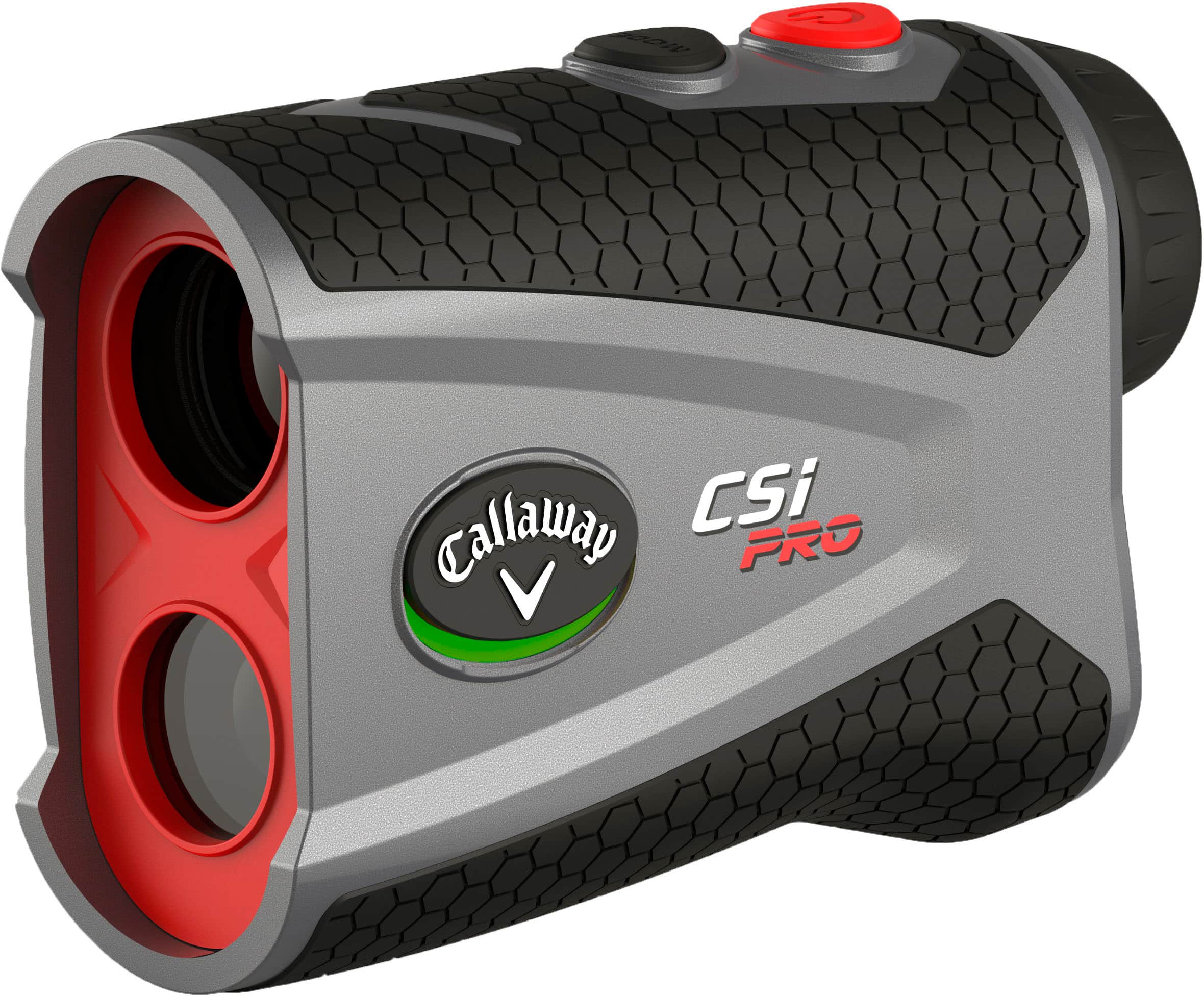 Left. Callaway - CSI Pro Golf Laser Rangefinder - Gray/Red.