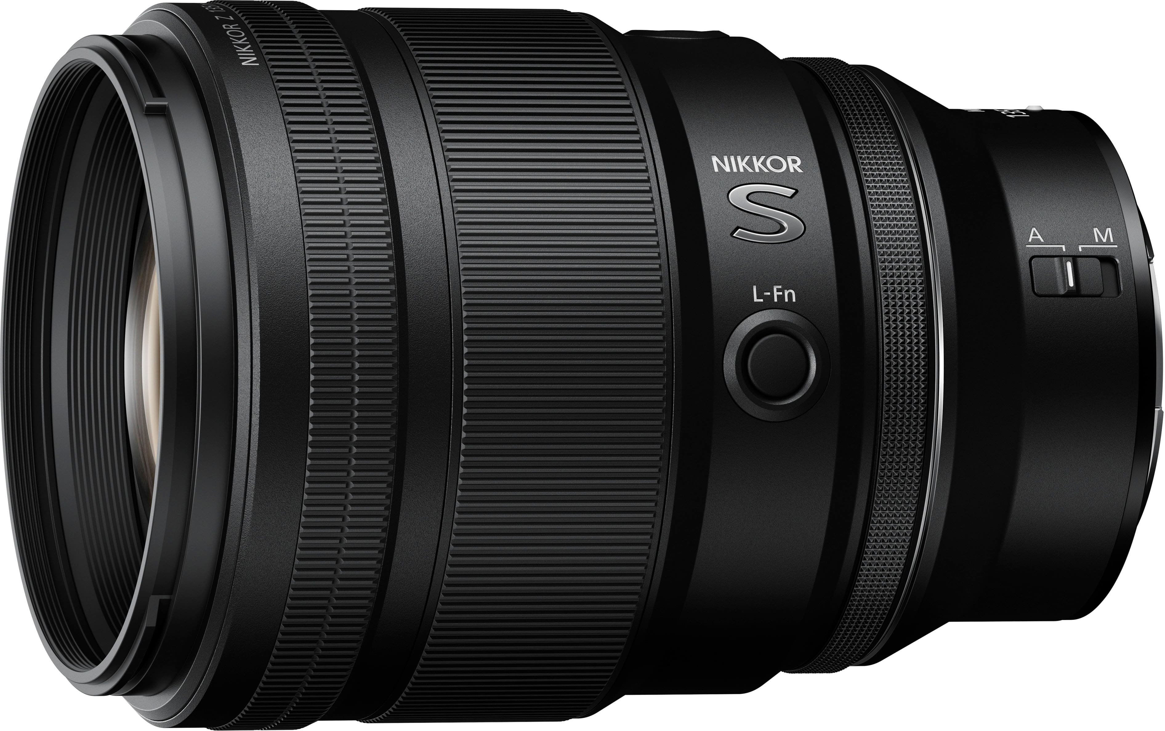 Left. Nikon - NIKKOR Z 135mm f/1.8 S Plena Telephoto for Nikon Z Mount Cameras.