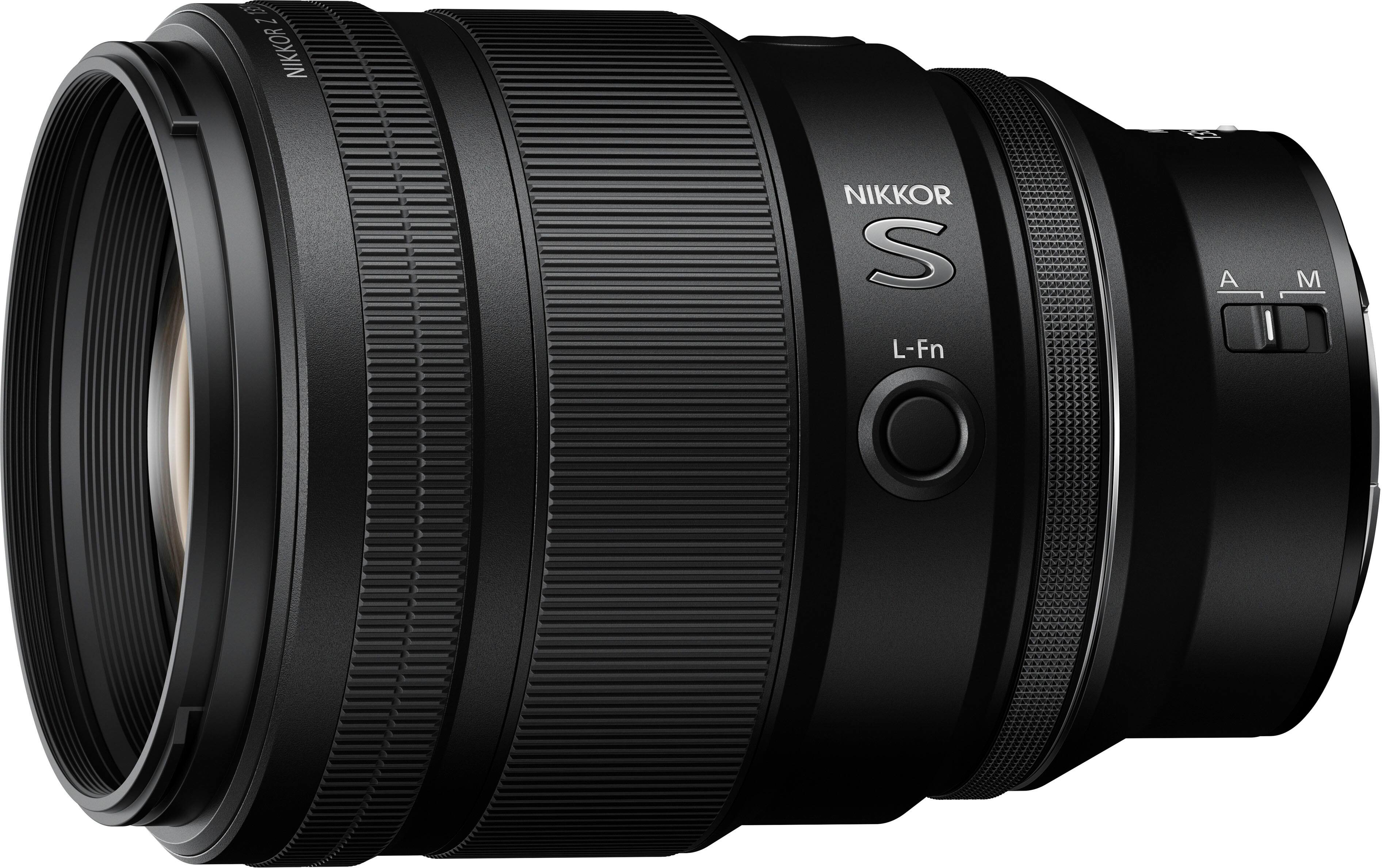 Left. Nikon - NIKKOR Z 135mm f/1.8 S Plena Telephoto for Nikon Z Mount Cameras.