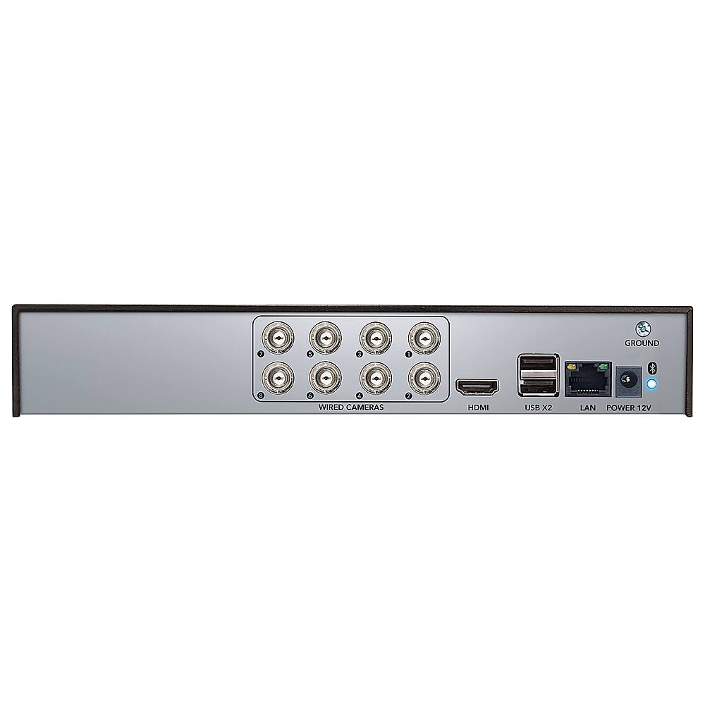 Angle. Night Owl - 12 Channel 2K 1TB DVR Security System with 2-way Audio - Black.