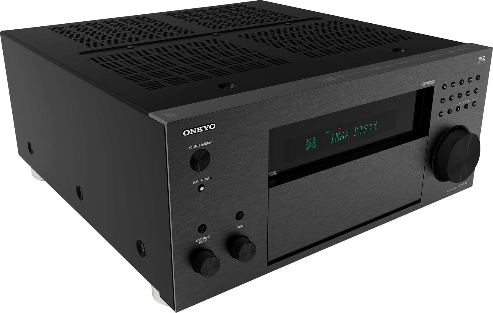 Angle. Onkyo - Onkyo TX-RZ70 11.2 Channel AV Receiver - Black.