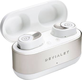 Devialet Gemini II Wireless Bluetooth In Ear Earbuds Iconic White Devialet Gemini II Wireless Bluetooth In Ear Earbuds Iconic White