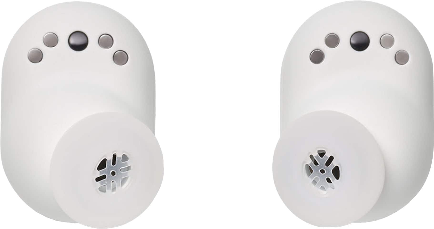 Alt View 14. Devialet - Gemini II Wireless Earbuds - Iconic White.