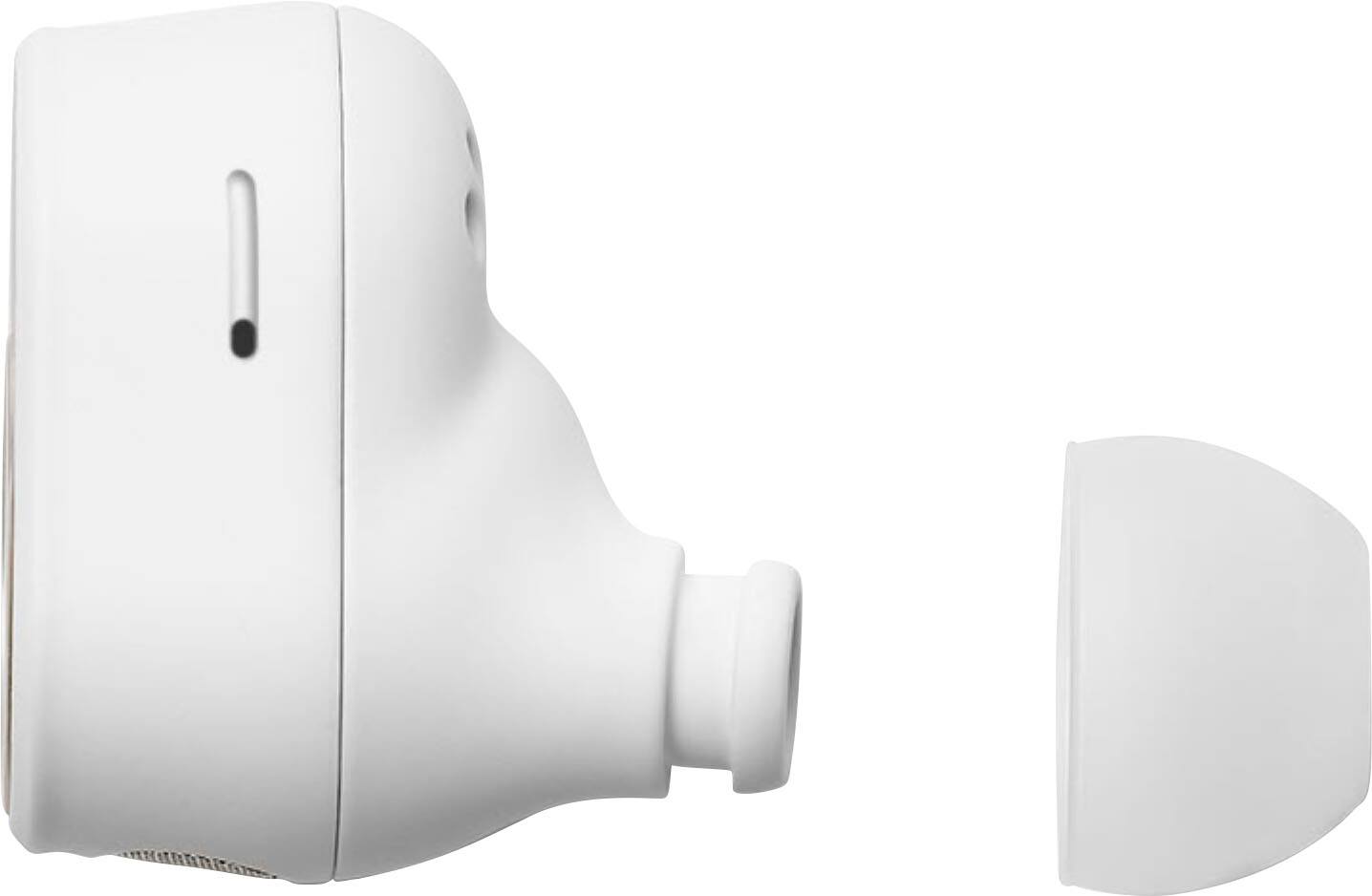 Alt View 15. Devialet - Gemini II Wireless Earbuds - Iconic White.