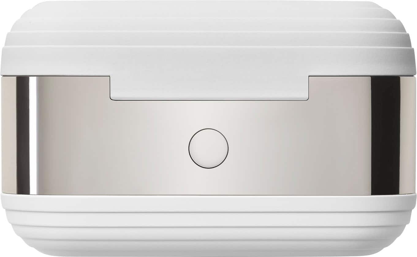 Alt View 18. Devialet - Gemini II Wireless Earbuds - Iconic White.