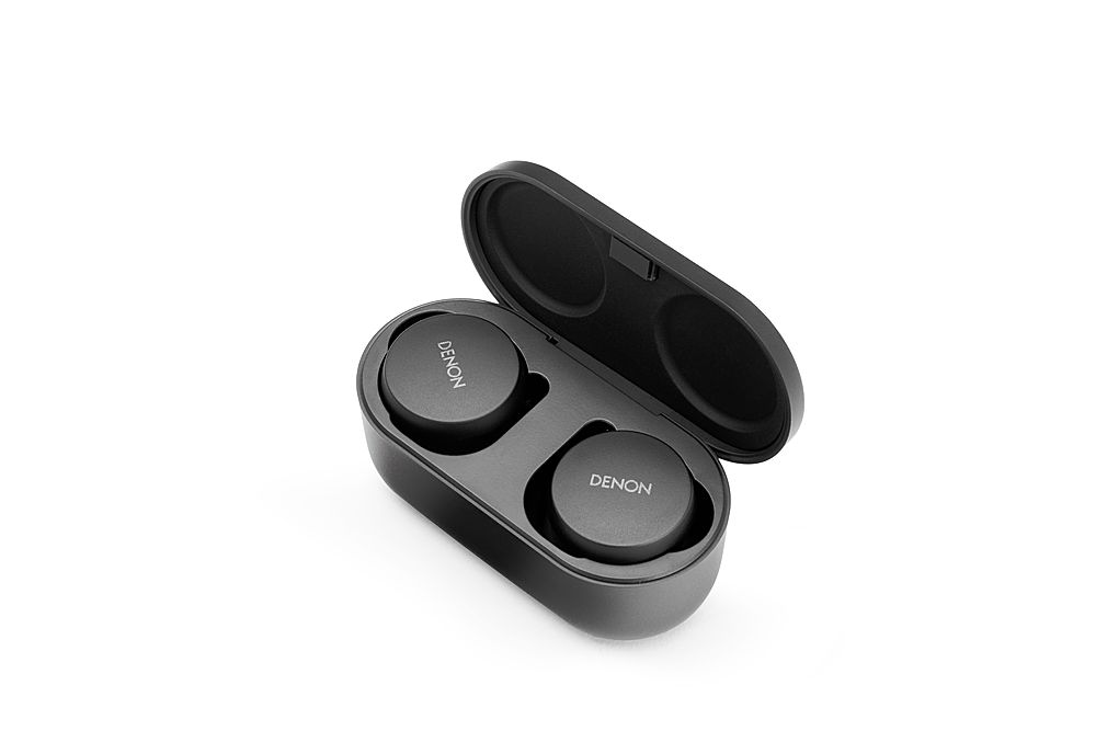 Wireless In-Ear Denon Best PERLBLK Noise PerL Buy Black Earbuds Cancelling Active True -