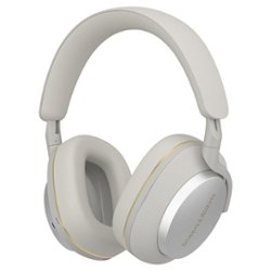 Bowers & Wilkins - Px7 S2e Wireless Noise Cancelling Over-the-Ear Headphones - Cloud Grey - Front_Zoom