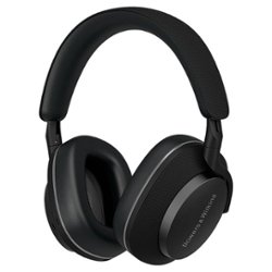 Bowers & Wilkins - Px7 S2e Wireless Noise Cancelling Over-the-Ear Headphones - Anthracite Black - Front_Zoom