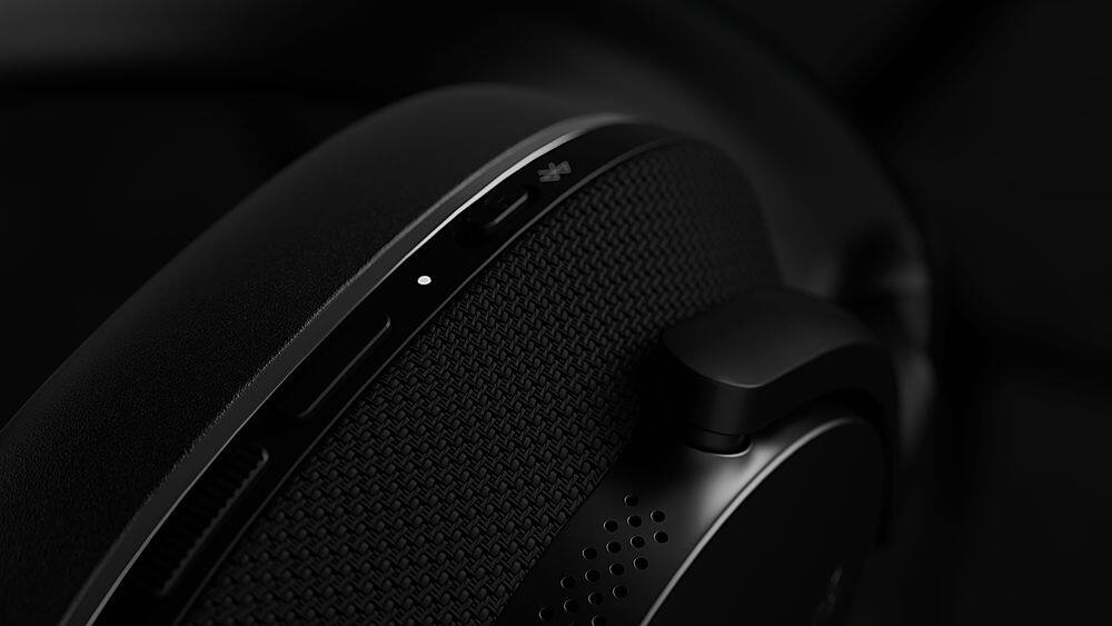 Alt View 15. Bowers & Wilkins - Px7 S2e Wireless Noise Cancelling Over-the-Ear Headphones - Anthracite Black.