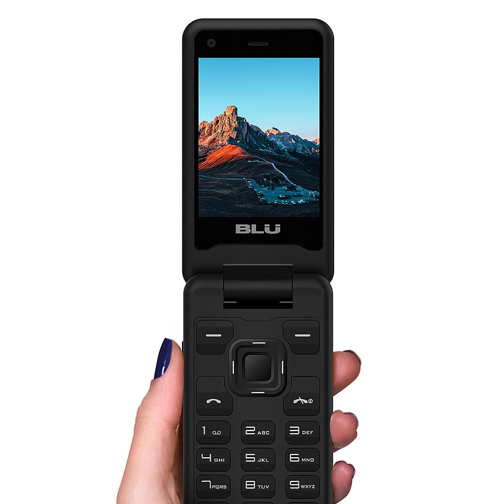 Alt View 1. BLU - Tank Flip Phone 4GB (Unlocked) - Bronze.