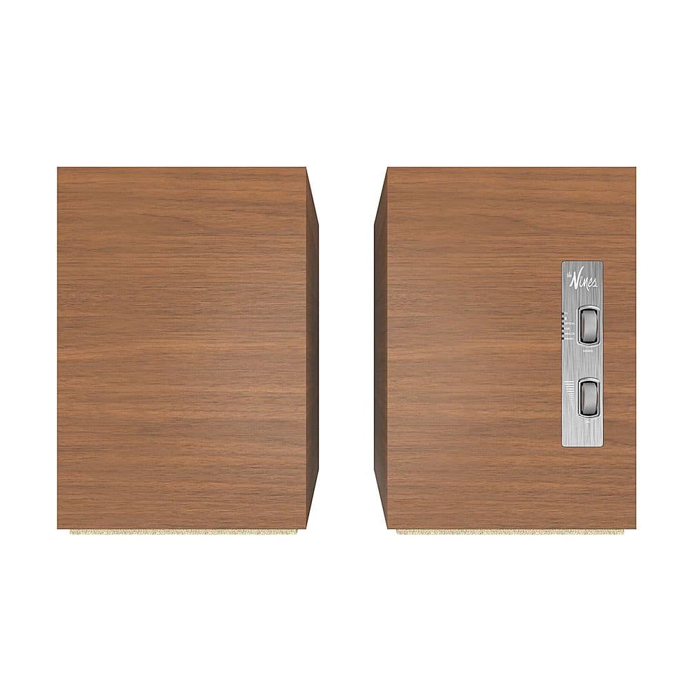 Alt View 12. Klipsch - The Nines 8" Powered Speakers (Pair) - Walnut.