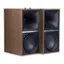 Angle. Klipsch - The Sevens 6.5" Powered Speakers (Pair) - Walnut.