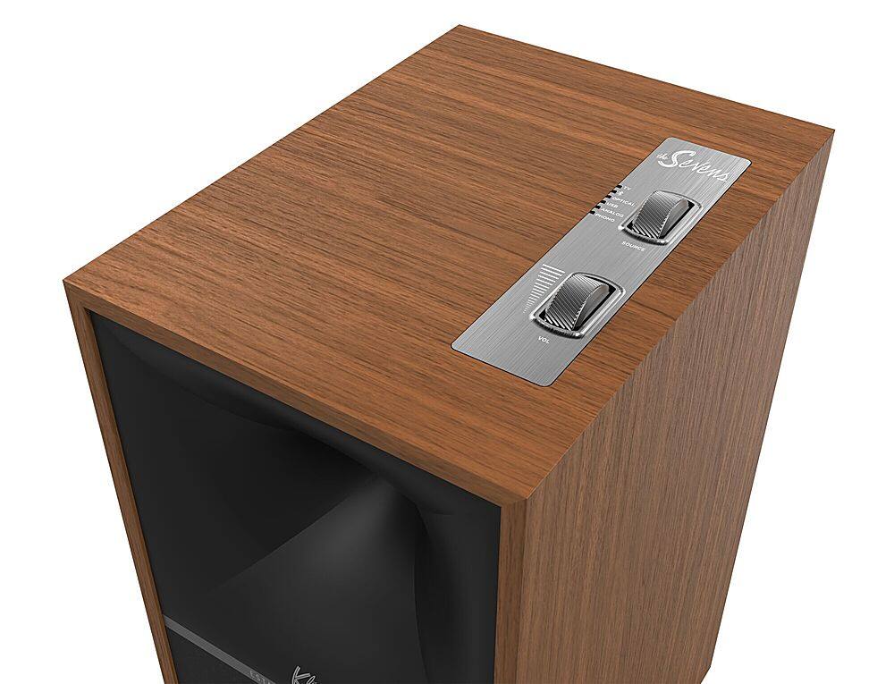 Alt View 13. Klipsch - The Sevens 6.5" Powered Speakers (Pair) - Walnut.