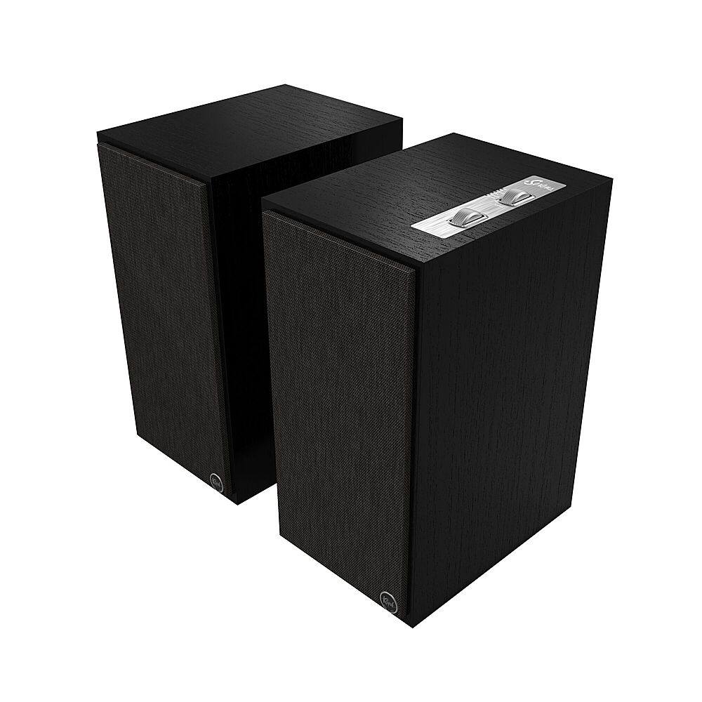 Left. Klipsch - The Sevens 6.5" Powered Speakers (Pair) - Matte Black.