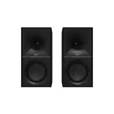 Front. Klipsch - The Sevens 6.5" Powered Speakers (Pair) - Matte Black.