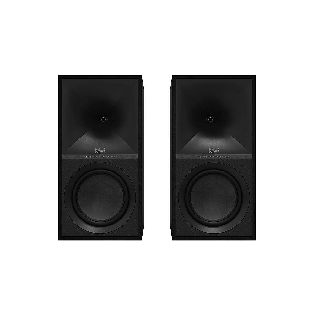 Klipsch - The Sevens 6.5" Powered Speakers (Pair) - Matte Black