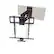 Angle. MantelMount - Pull Down TV Wall Mount for Most 45" - 90" TVs - Black.