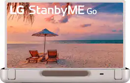 LG - StanbyME Go 27” Class LED Full HD Smart webOS Touch Screen with Briefcase Design (2023)