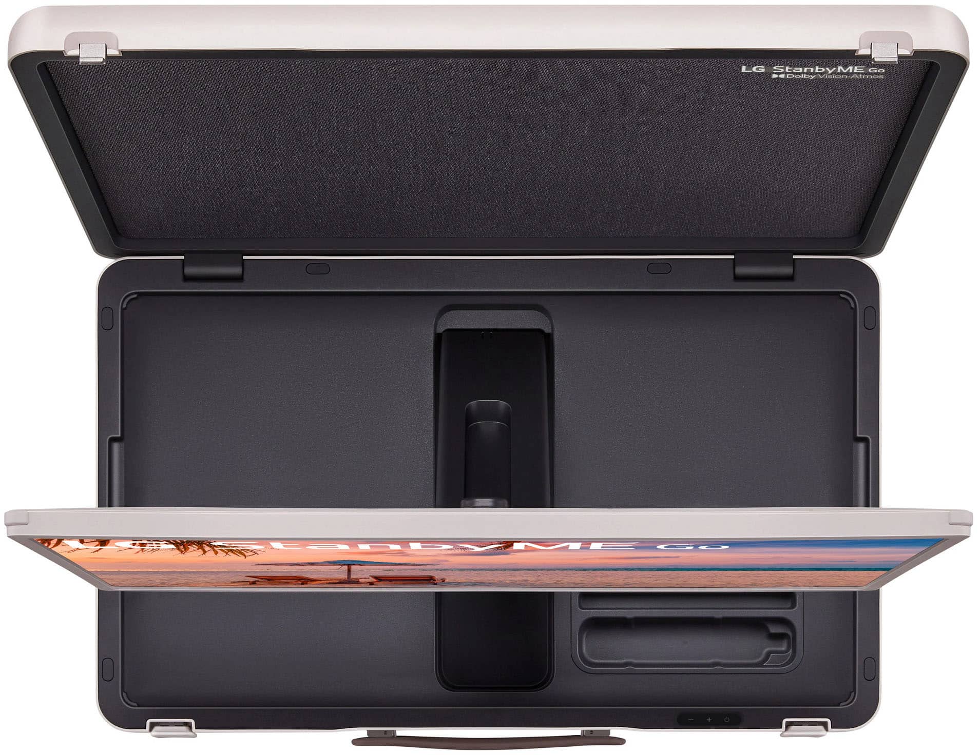 Alt View 11. LG - StanbyME Go 27” Class LED Full HD Smart webOS Touch Screen with Briefcase Design - Beige.