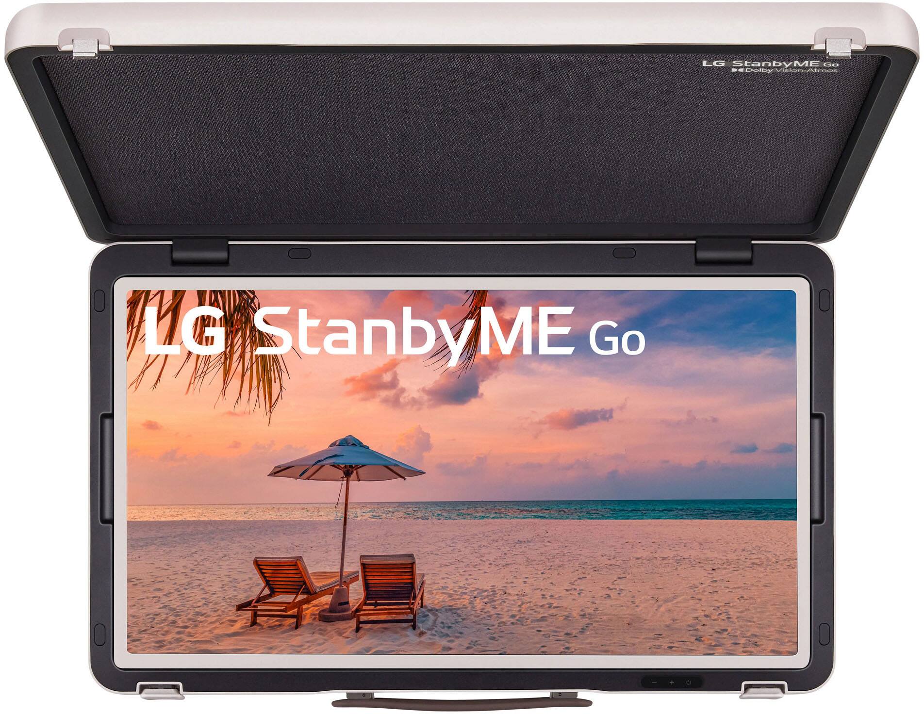 Alt View 12. LG - StanbyME Go 27” Class LED Full HD Smart webOS Touch Screen with Briefcase Design - Beige.