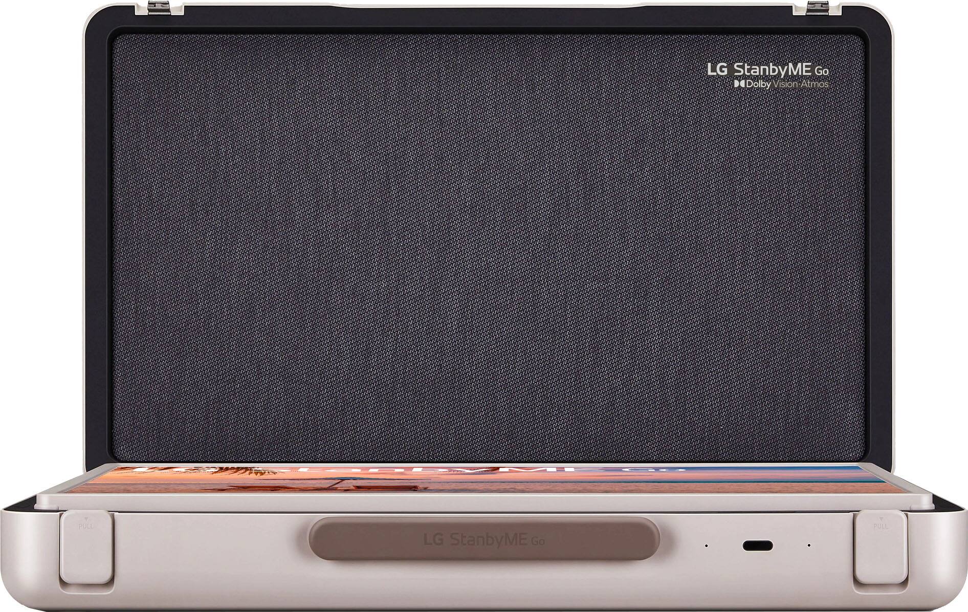 Alt View 18. LG - StanbyME Go 27” Class LED Full HD Smart webOS Touch Screen with Briefcase Design - Beige.