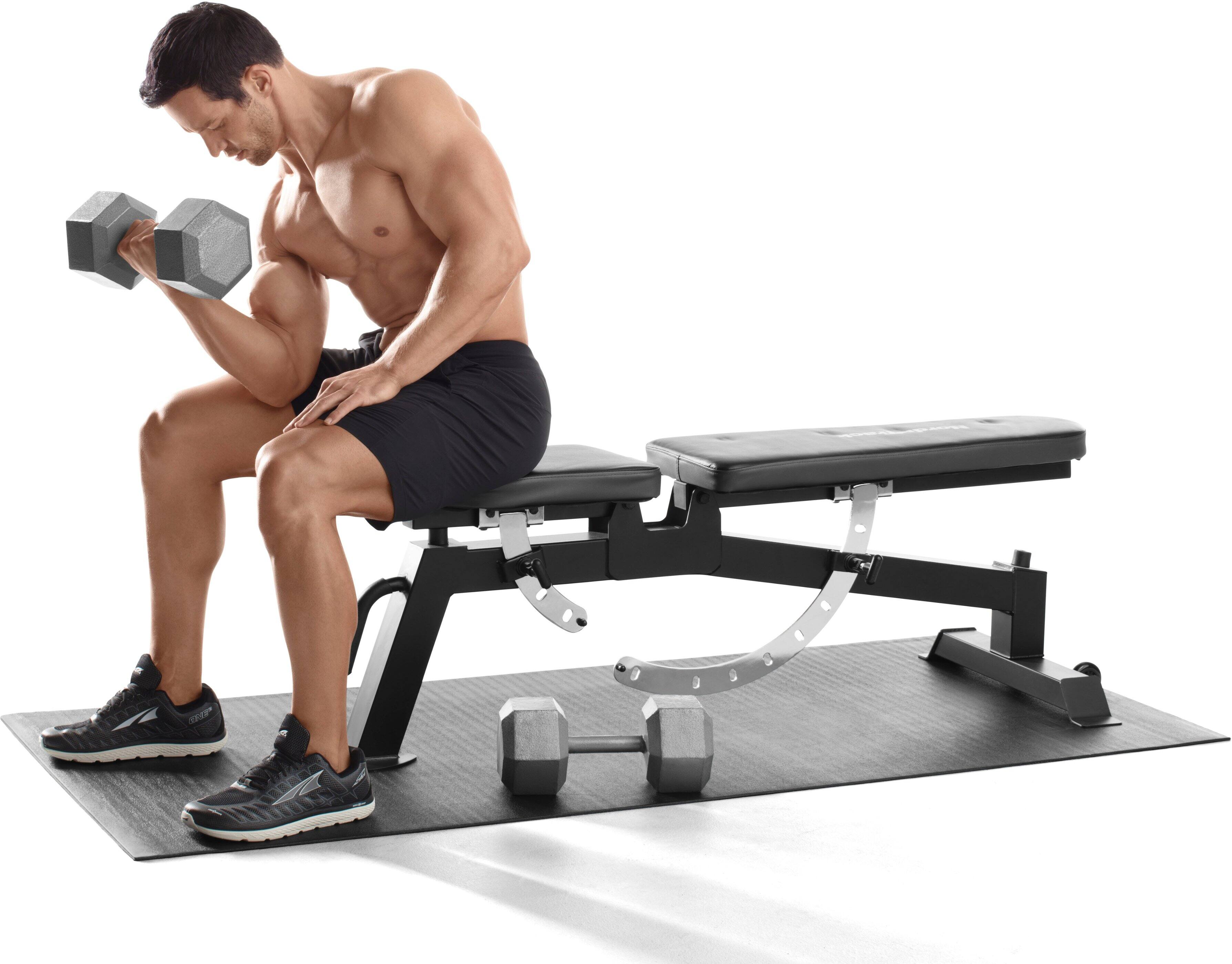 Alt View 14. NordicTrack - Nordictrack Exercise Equipment Mat - Black.