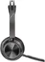 Alt View 11. Poly - Voyager Focus 2 Wireless Noise Cancelling On-Ear Headset with Charge Stand - Black.