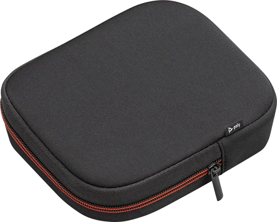 Alt View 15. Poly - Voyager Focus 2 Wireless Noise Cancelling On-Ear Headset with Charge Stand - Black.