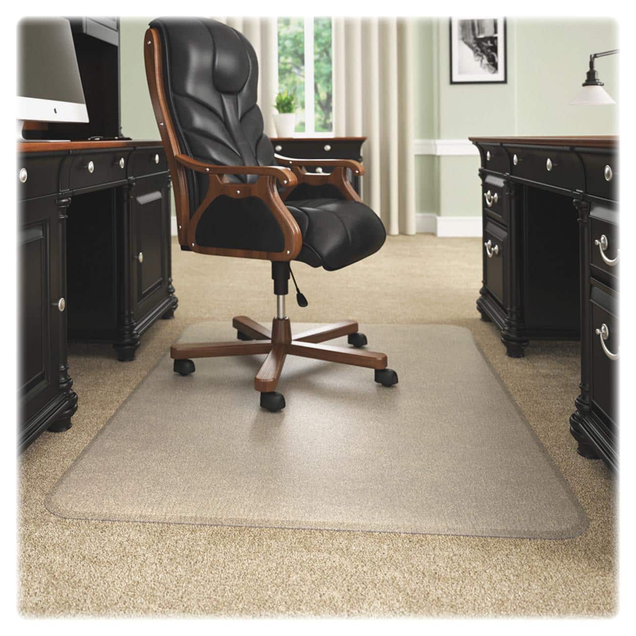 Best Buy Deflecto Beveled Edge Chair Mat CM17743