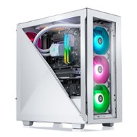 Thermaltake - Avalanche i460T Gaming Desktop-14th Gen Intel Core i5-14600KF-32GB Memory-NVIDIA GeForce RTX 4060 Ti-1TB M.2 NVMe M.2 - White - Front_Zoom