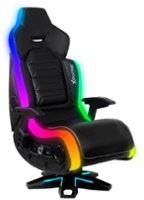 X Rocker - Evo Elite 4.1 Gaming Chair with Built-in Audio Surround Sound System - Black - Front_Zoom