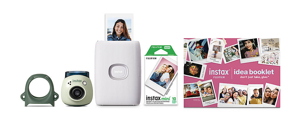 Kit INSTAX Mini 12 - Mint Green + 10 películas - Fujifilm