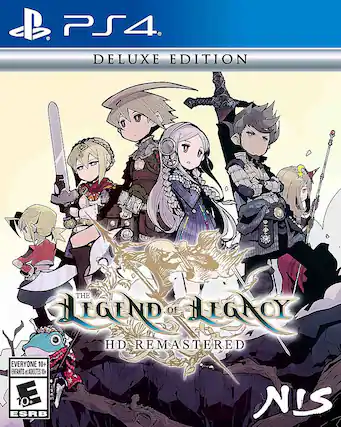 Front. Koei Tecmo - The Legend of Legacy HD Remastered. - E10+ (Everyone 10+)