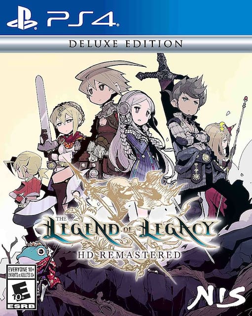 Front. Koei Tecmo - The Legend of Legacy HD Remastered.