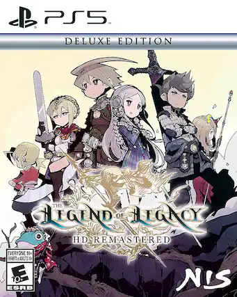Front. Koei Tecmo - The Legend of Legacy HD Remastered. - E10+ (Everyone 10+)