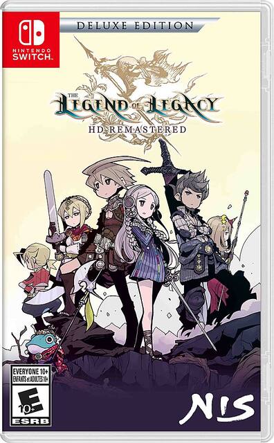 The Legend of Legacy HD Remastered Nintendo Switch - Best Buy