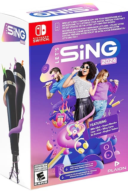 Let's Sing 2022, Jogos para a Nintendo Switch, Jogos