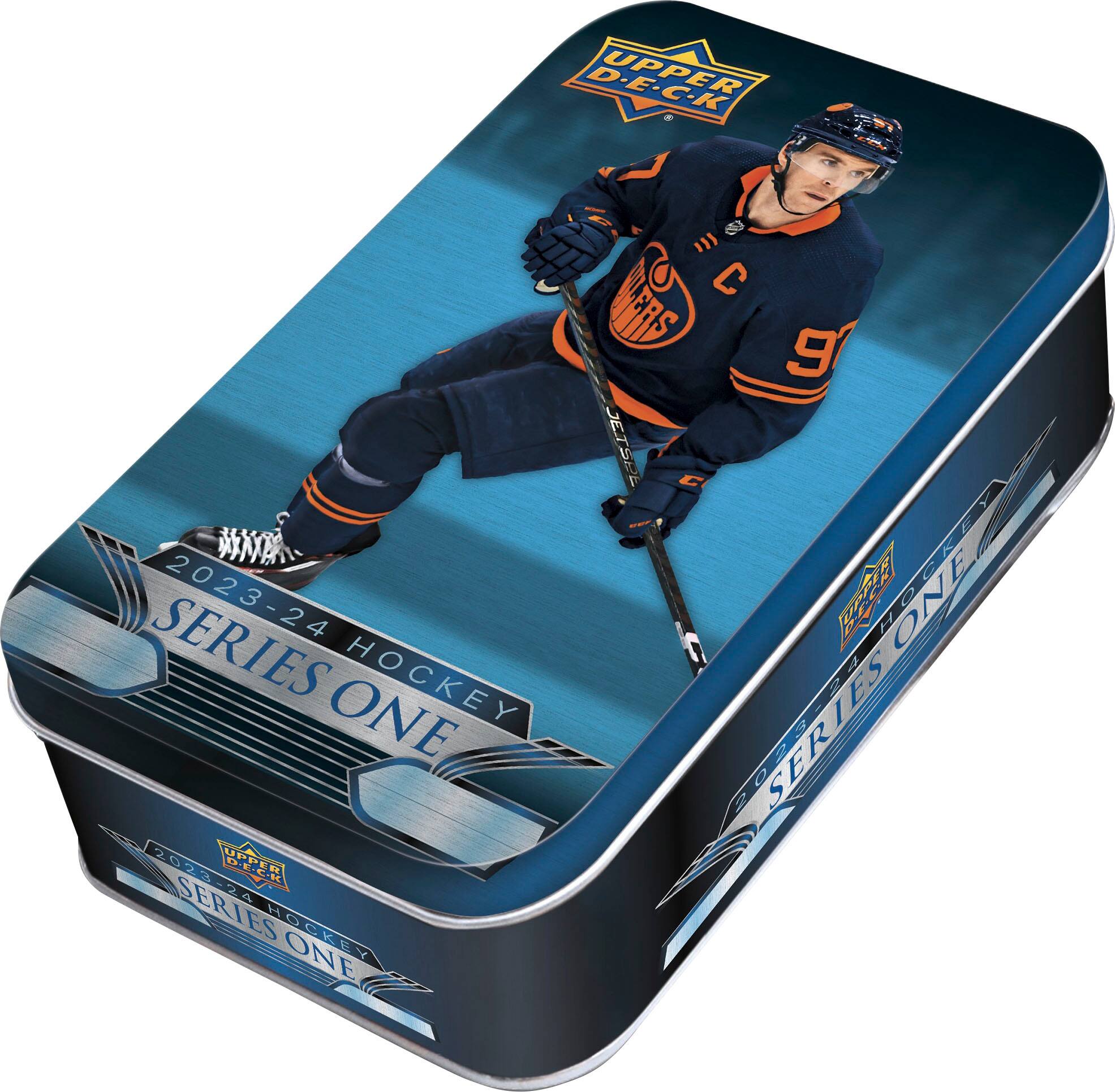 2023-2024 Upper Deck Series 1 NHL Hockey Tin SP-UD234HKY1TIN - Best Buy