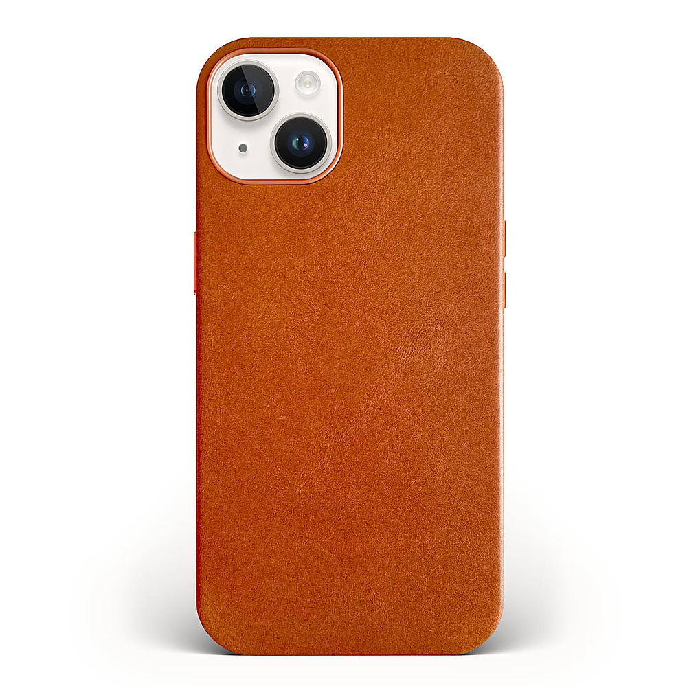 Bluebonnet Leather Case with MagSafe for Apple iPhone 14 Saddle Tan ...