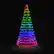 Alt View 11. Twinkly - Smart Light Tree 10ft 450 RGB+W LED - Multi.