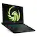 Angle. MSI - Alpha 17.3" 240Hz Gaming Laptop QHD - AMD Ryzen 9 7945HX with 32GB Memory - NVIDIA GeForce RTX 4060 with 8GB - 1TB SSD - Aluminum Black.