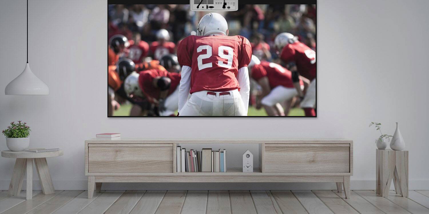 Alt View 14. Optoma - UHZ35ST Compact Short Throw Laser Home Theater and Gaming Projector, 4K UHD Laser, High Bright 3,500 Lumens - White.