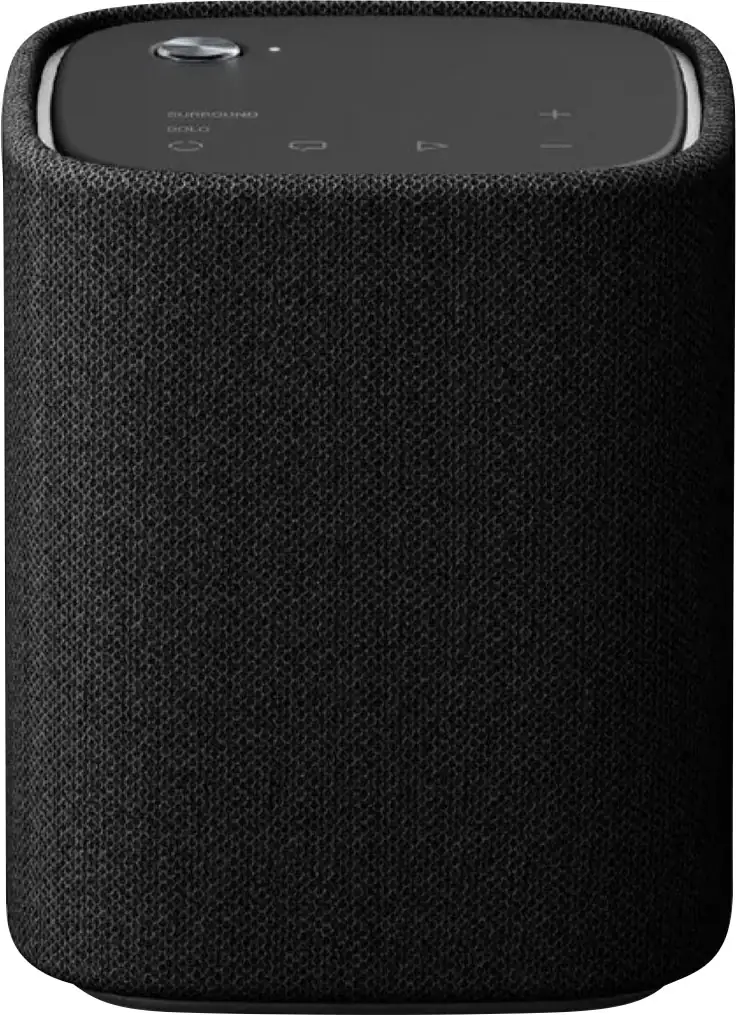 Yamaha - True X Speaker 1A Surround Rear Channel Speaker, Wireless and Portable - Black