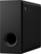 Angle. Yamaha - TRUE X SUB 100A Wireless Subwoofer - Black.