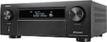 Front. Denon - AVR-X6800H 140W 11.4-Ch. Home Theater AV Receiver - Black.