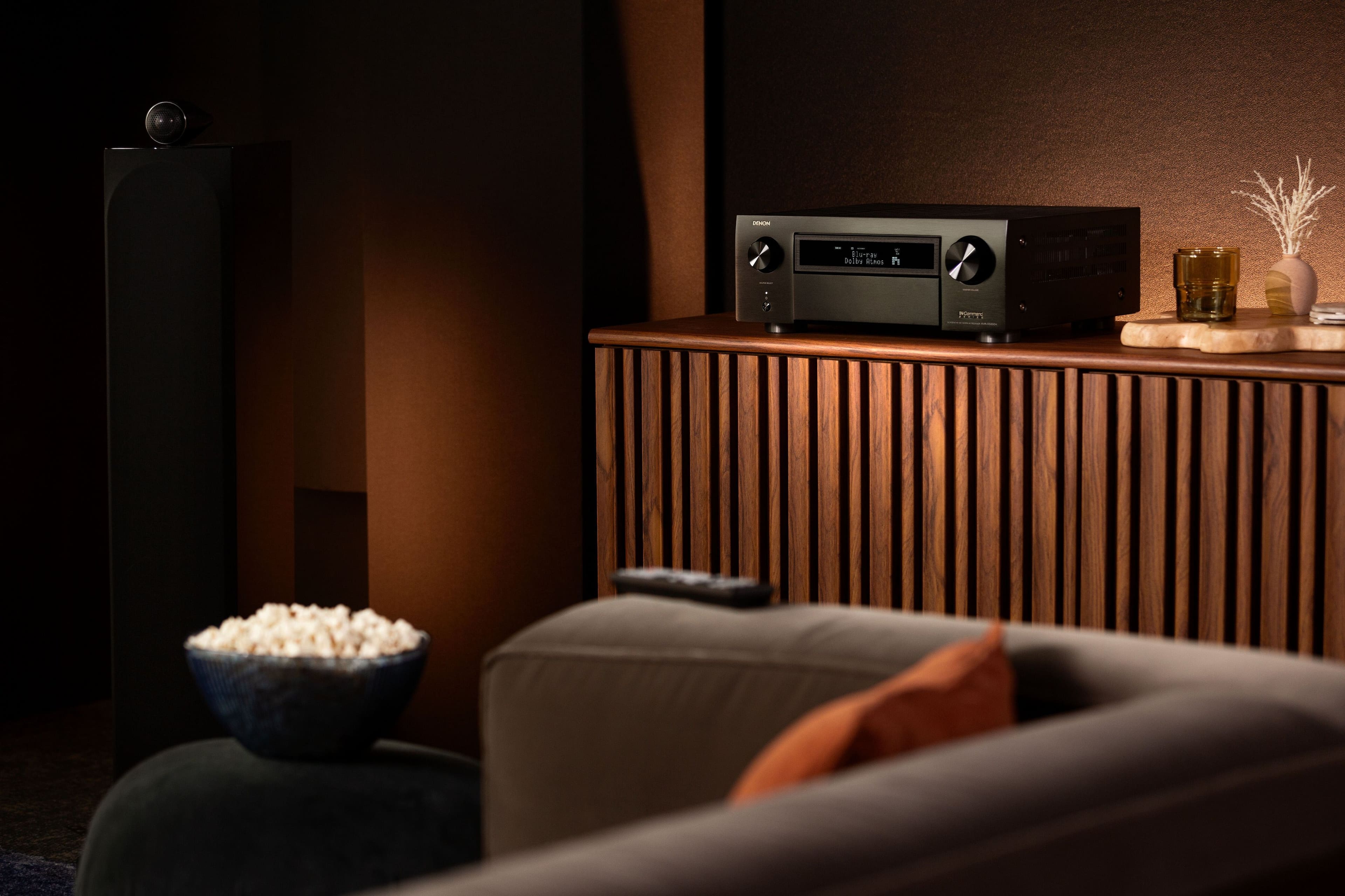 Alt View 15. Denon - AVR-X6800H 140W 11.4-Ch. Home Theater AV Receiver - Black.