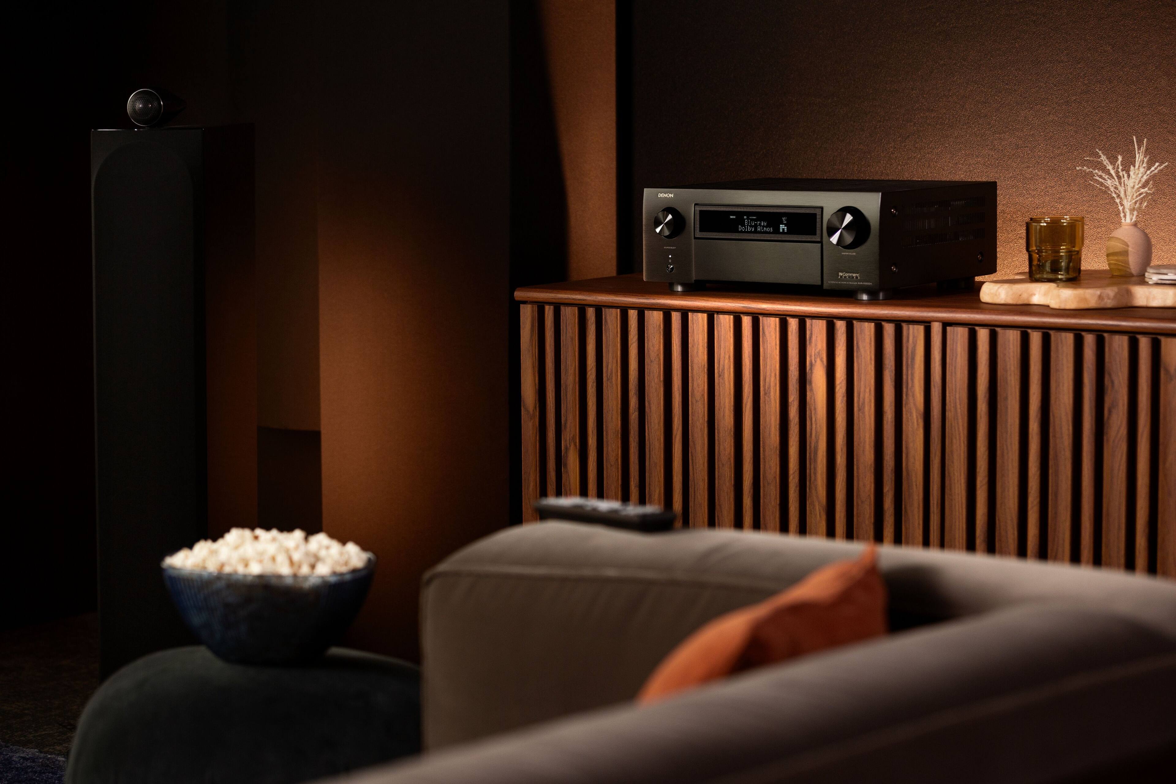 Alt View 15. Denon - AVR-X6800H 140W 11.4-Ch. Home Theater AV Receiver - Black.