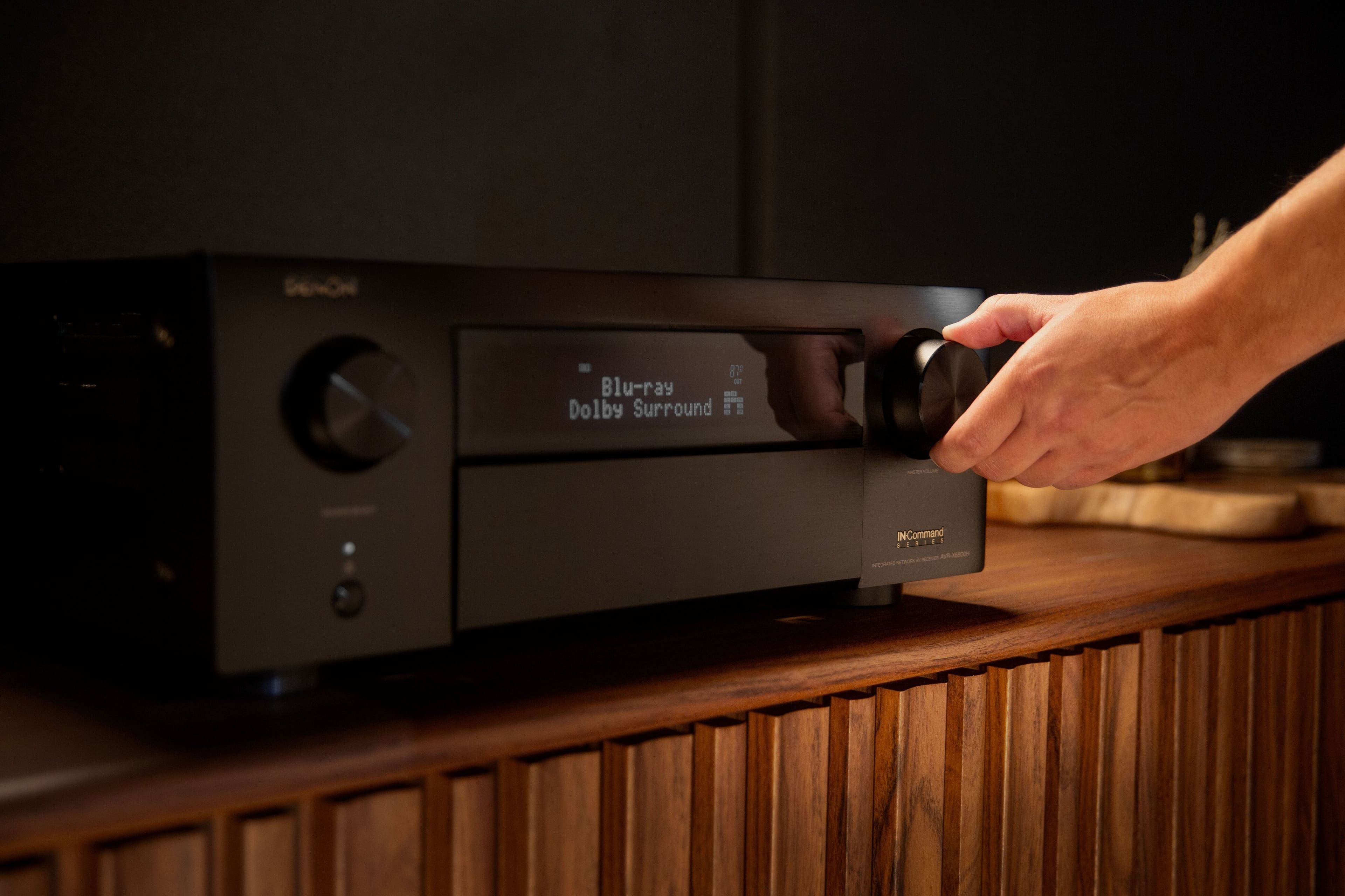 Alt View 16. Denon - AVR-X6800H 140W 11.4-Ch. Home Theater AV Receiver - Black.