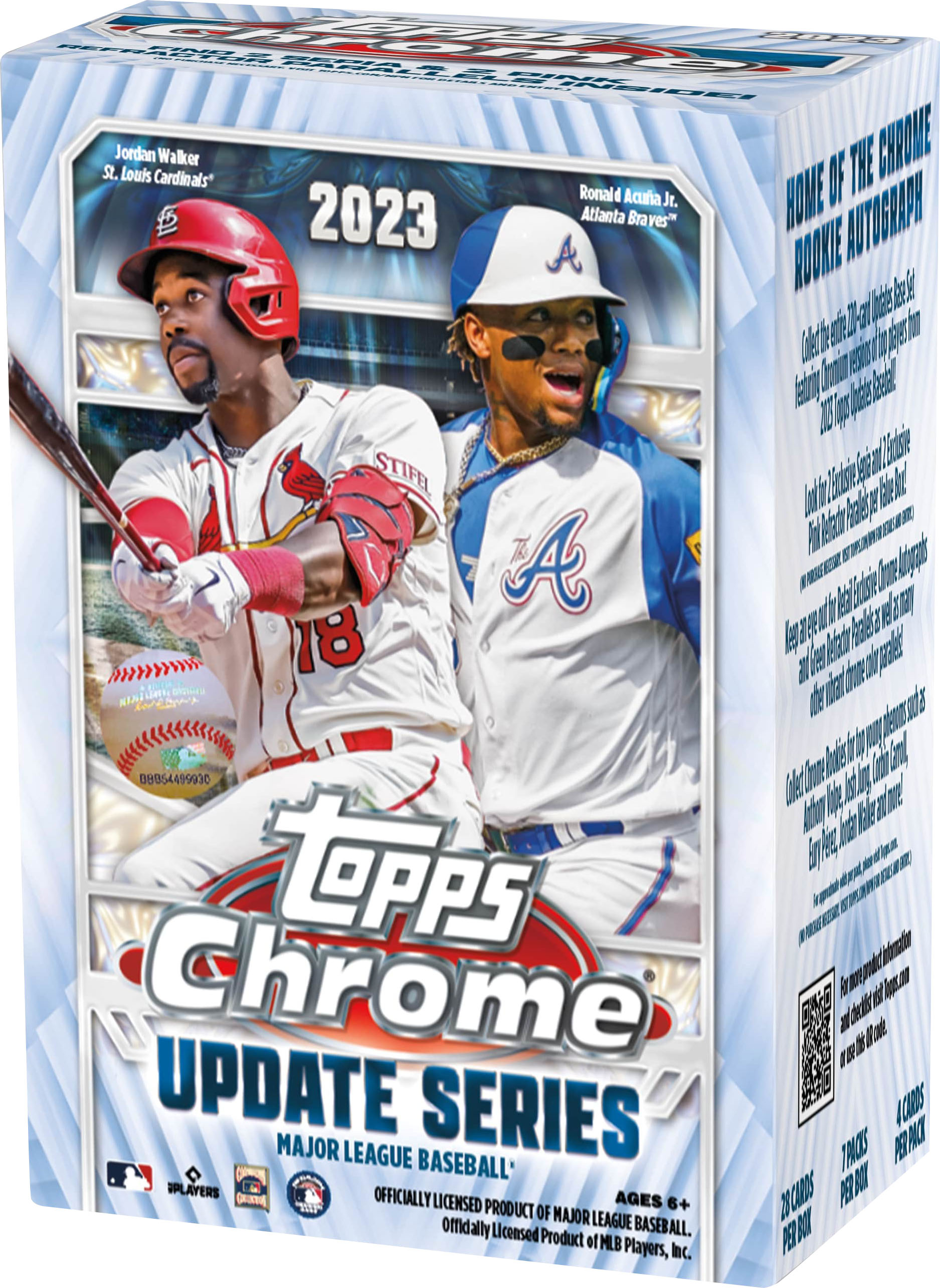 2021 Topps Chrome Baseball Blaster Box : : Toys & Games