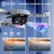 Alt View Zoom 12. Contixo - F28 Pro Gimbal Drone with Remote Controller - Silver.